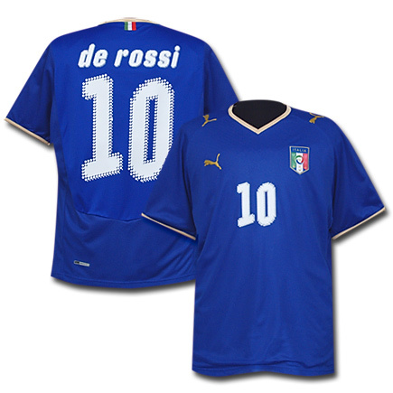 National teams Puma 08-09 Italy home (De Rossi 10)