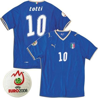 National teams Puma 08-09 Italy home (Totti 10)
