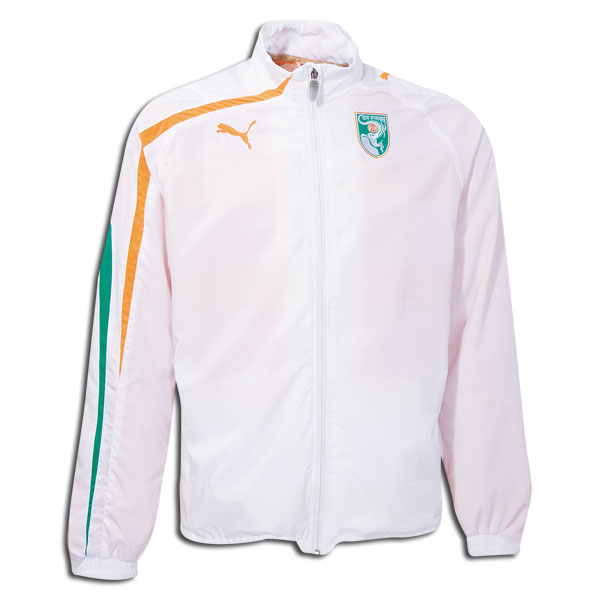 Puma 10-11 Ivory Coast Walkout Jacket
