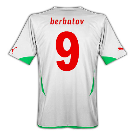 National teams Puma 2010-11 Bulgaria Puma Home (Berbatov 9)