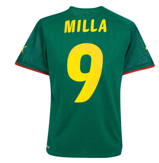Puma 2010-11 Cameroon World Cup home (Milla 9)