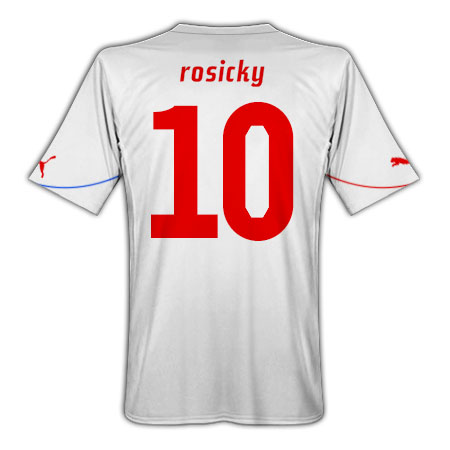 Puma 2010-11 Czech Republic Puma Away (Rosicky 10)
