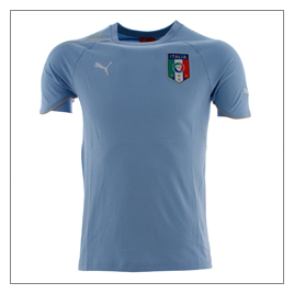 Puma 2010-11 Italy Cotton Tee (Powder Blue)