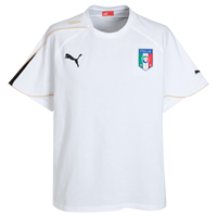 Puma 2010-11 Italy Cotton Tee (White)