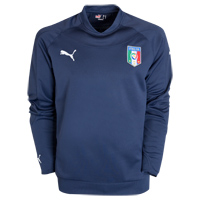 Puma 2010-11 Italy Sweat Top (Navy) - Kids