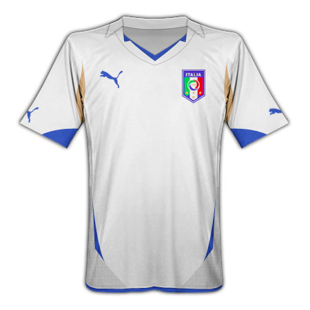 National teams Puma 2010-11 Italy World Cup Away (  Your Name)