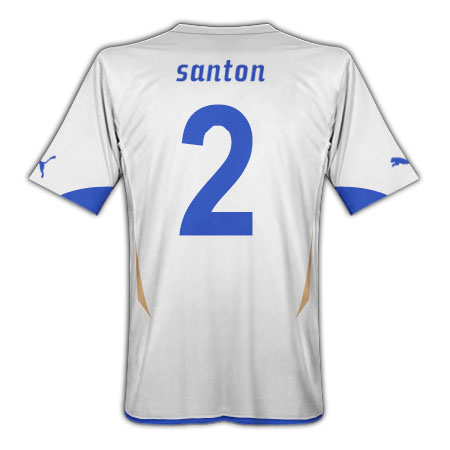National teams Puma 2010-11 Italy World Cup Away (Santon 2)