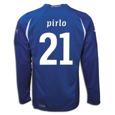 Puma 2010-11 Italy World Cup Long Sleeve Home (Pirlo