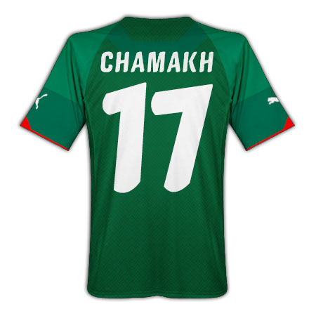 National teams Puma 2010-11 Morocco home (Chamakh 17)