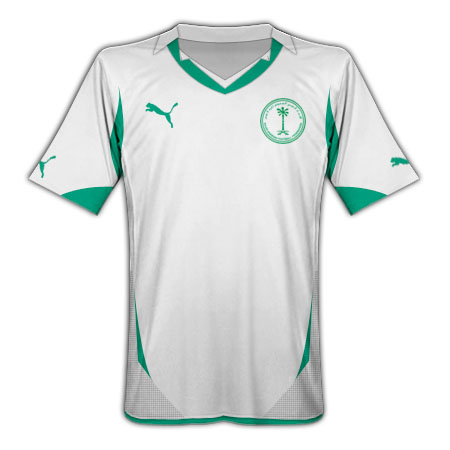 Puma 2010-11 Saudi Arabia Puma Home Shirt
