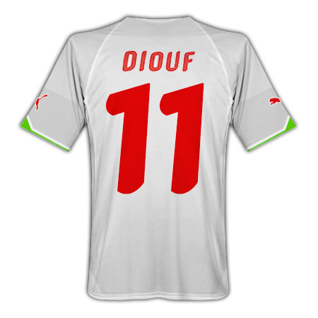 National teams Puma 2010-11 Senegal home (Diouf 11)