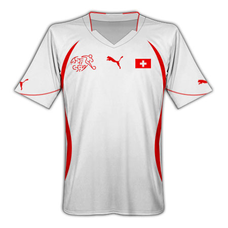 Puma 2010-11 Switzerland Puma World Cup Away Shirt