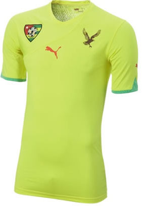 National teams Puma 2010-11 Togo home shirt
