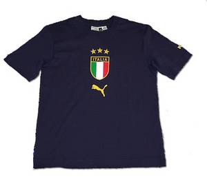 National teams Puma Italy Crest Tee - navy 04/05