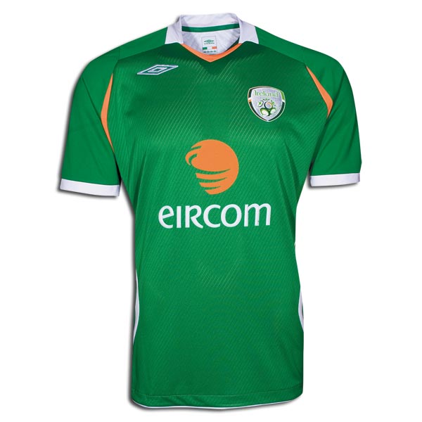 National teams Umbro 08-09 Ireland home - Kids