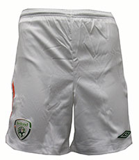 National teams Umbro 08-09 Ireland home shorts - Kids