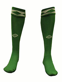 Umbro 08-09 Ireland home socks