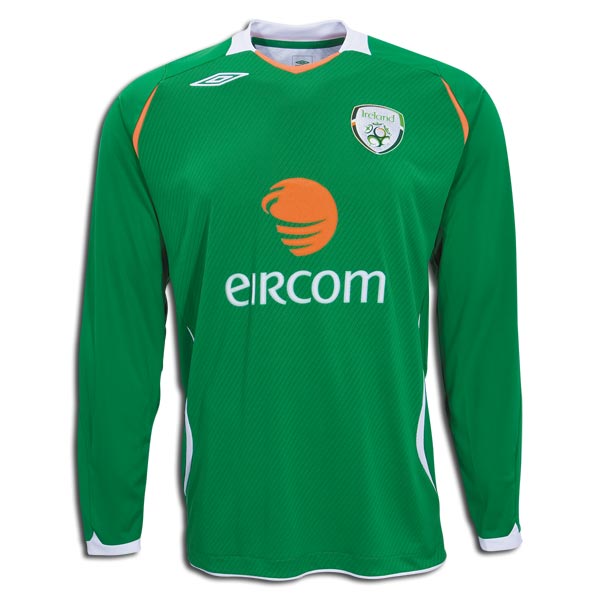 National teams Umbro 08-09 Ireland L/S home