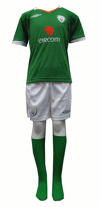 National teams Umbro 08-09 Ireland Little Boys home