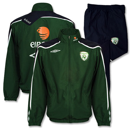 National teams Umbro 08-09 Ireland Woven Tracksuit (green)