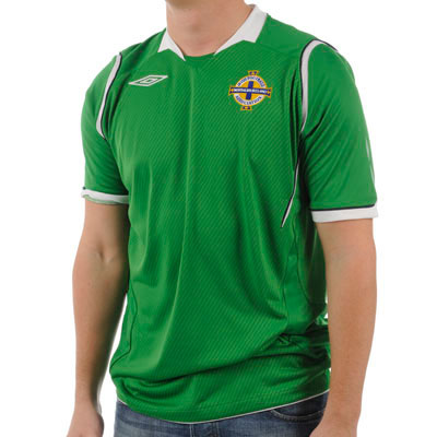 National teams Umbro 08-09 Northern Ireland home
