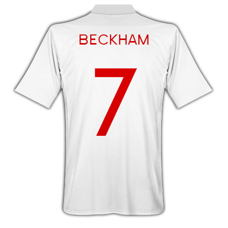 National teams Umbro 09-10 England home (Beckham 7)