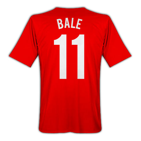 National teams Umbro 2011-12 Wales Umbro Home Shirt (Bale 11)