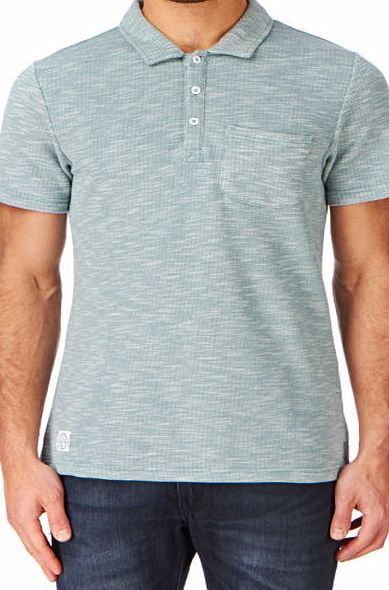 Native Youth Mens Native Youth Space Dye Polo Shirt - Light