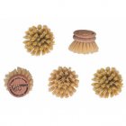 Natural Collection Pack of Five Replacement Washing Up Brush Heads