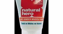 Natural Hero Hot Ginger Muscle Rub - 100ml 005109