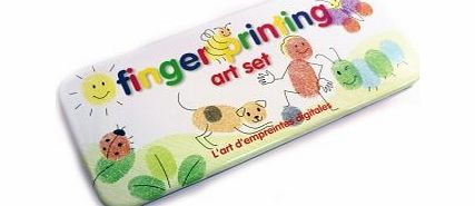 Natural Products Finger Printing Art Set Kit Fun Art For Fingertips Childrens Gift Set