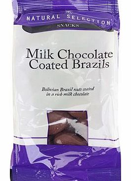 Natural Selection Milk Chocolate Coated Brazils 200g 10157751