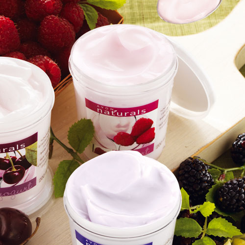 Naturals Raspberry Body Yogurt