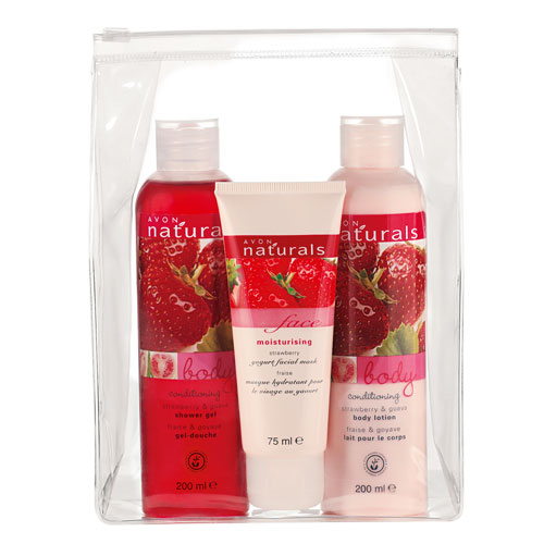 Naturals Strawberry and Guava Gift Set