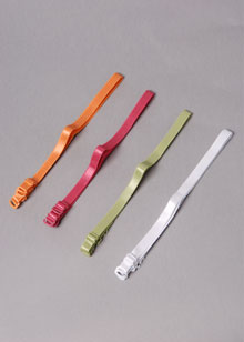 Accessories coloured straps pack of 4