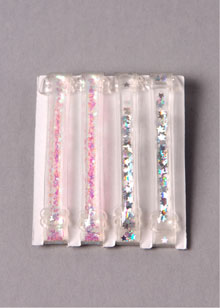Accessories glitter straps pack of 4