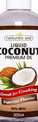 Natures Aid 300ml Liquid Coconut Oil