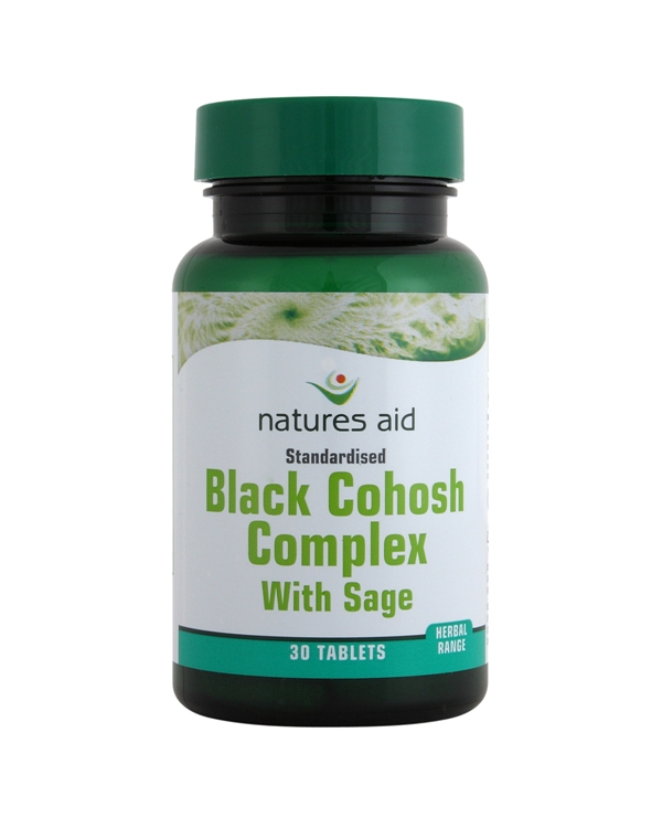 Black Cohosh Complex with Sage. 30 Tablets.
