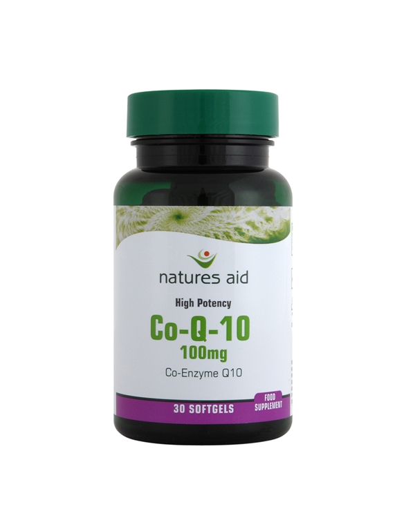 Natures-Aid CO-Q-10 100mg (Co Enzyme Q10) 30 Capsules