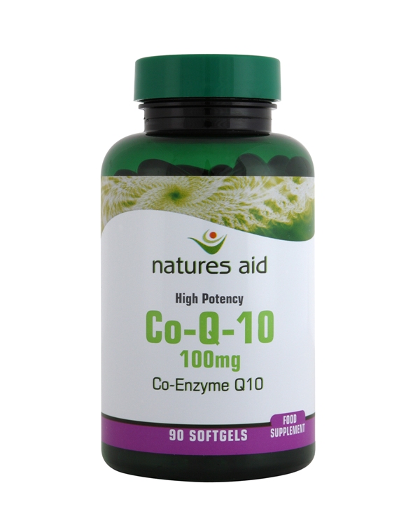 Natures-Aid CO-Q-10 100mg (Co Enzyme Q10) 90 Capsules