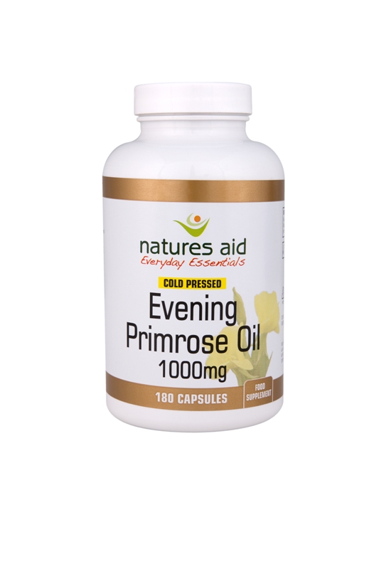 Natures-Aid Evening Primrose Oil 1000mg (Cold Pressed) 180