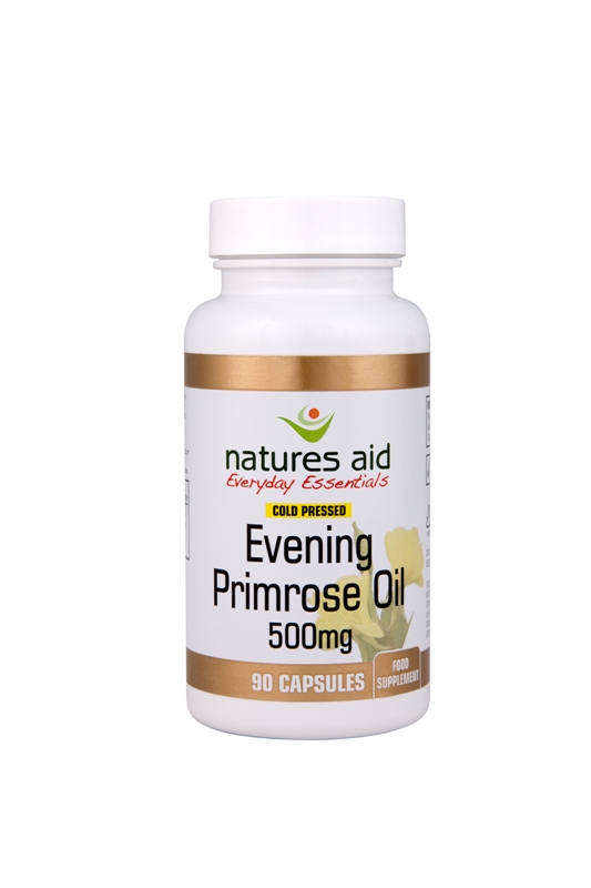 Natures-Aid Evening Primrose Oil 500mg (Cold Pressed) 90