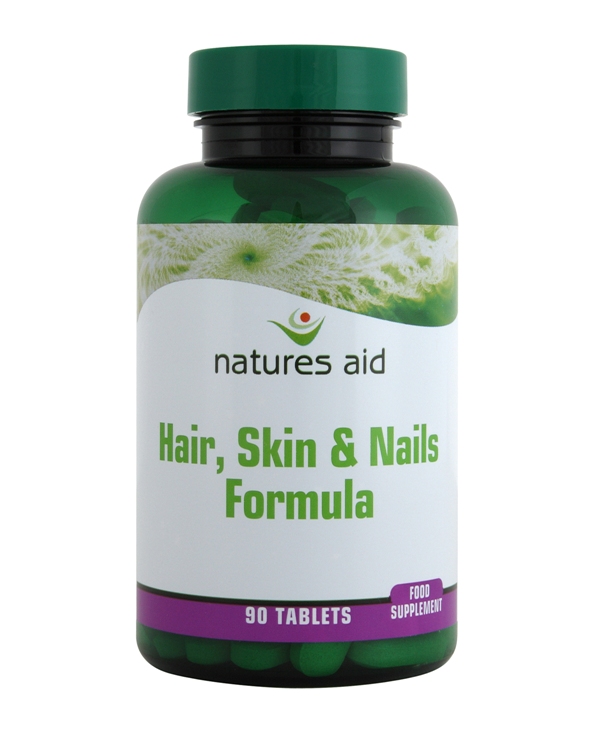 Natures-Aid Hair Skin and Nails Formula. 90 Tablets