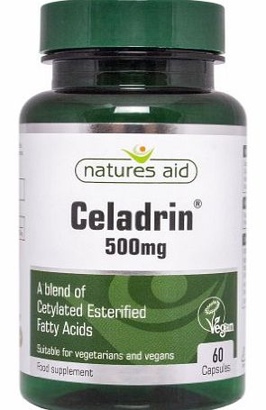 Natures Aid 500mg Celadrin 60 Tablets