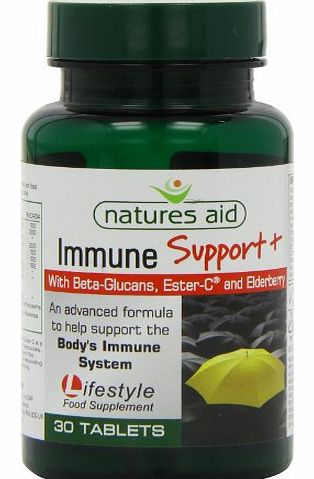 Natures Aid Health Products Natures Aid Immune Support 30 Tablets