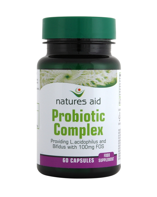 Natures-Aid Probiotic Complex (with Bifidus and FOS) 60