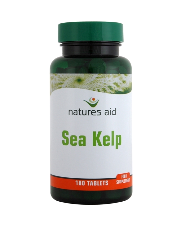 Natures-Aid Sea Kelp 187mg (providing 150?g Iodine. 180