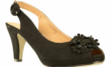 NATURE`S OWN Francine Black Platform Shoe