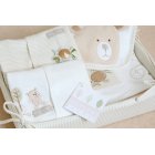 Natures Purest Layette Shawl Gift Set (body, bib)