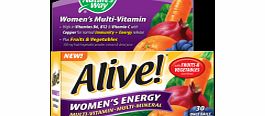 Natures Way Alive! Womens Energy Multi-Vitamin